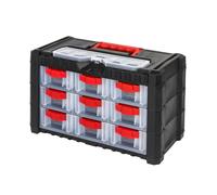 Organisateur Multicase Cargo Magazine de pièces clientes NS303 rouge 40x20x26