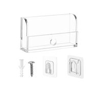 Organisateur mural pour ouvre-porte de garage - Support de télécommande en acrylique - Solution peu encombrante - Ouverture de porte de garage - Montage mural - Support de télécommande de garage