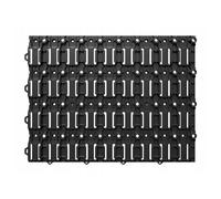Organisateur mural - QBrick - Panneau QBrick System Custom Pegboard - 386x514x20 mm - 2 pièces