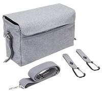 Organisateur/Organiseur pour poussette/landau, sacoche de rangement XL BTR. Gris