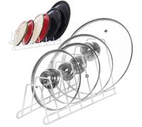 Organisateur - Orion - Métal - 34x17x18,5 cm - Blanc - 6 pièces