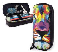 Organisateur Papeterie Sac Hipster Lion King T¿ºte Sac ¿¿ Crayons Pochette ¿¿ Crayons ¿¿ Glissi¿¿Re Mignon ¿¿Tui ¿¿ Crayons Pou
