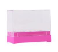 Organisateur Plastique pour Mèches de Perceuse à Ongles, Boîte à Trous | Identification Rapide, Protection Saleté et Perte, Surface Lisse, pour Techniciens, Étudiants, Domicile ou Poste de Manucure