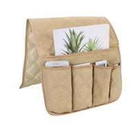 Organisateur pour Accoudoir Canape Fauteuil Chaise Sac de Rangement étanche Stockage Suspendue Latéral Canapé Organisateur de Sofa Multi-Pochette pour Télécommande Tablette Téléphone Magazine Livre TV