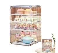Organisateur pour bouteilles d'eau - Porte-couverts transparents pour , égouttoir à vaisselle pour jardin d' , étagère pour organisateurs de comptoir de cuisine pour garde-manger, armoire