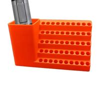 Organisateur Pour Embouts De Tournevis & Mèches 6.35mm - Rangement Atelier, Garage - ABS Anti-Dérapant (20/50 Trous) - Support Mural Pour Outillage Électrique