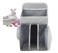 Organisateur pour lit de chevet | Rangement pour jouets de berceau | Pendentif pour parents et mères, crèches, maison, salle de bain, chambre, salon, jouets, biberons