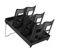 Organisateur pour porte-tasses | Étagère sur pied à 6 compartiments pour gobelets en carton | Support de rangement antidérapant à 6 compartiments pour cuisine, comptoir, salle de pause