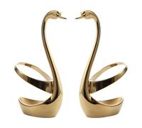 Organisateur pratique d ' outils de cuisine en acier inoxydable, de vaisselle en forme de cygne, cuillère fourchettes repose pour tables à manger, stylo élégant, accessoire de cuisine