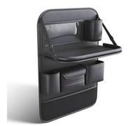 Organisateur Siège Auto pour Toyota Estate/Verso/Verso-S XP120 AR20 | Tablette pliable intégrée, protection dossier cuir PU, multiples poches rangement, support tablette tactile, fixation solide