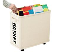 Organisateur Sous Bureau Avec Roues Pliable Grande Capacité