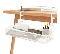 Organisateur Sous Bureau | Organisateur Multifonction pour Câbles - Organisation de Câbles en Maille Métallique, Accessoires de Table pour le Salon, la Chambre à Coucher et la Salle