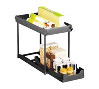 Organisateur Sous L'évier - Multicouche, Organisateur Coulissant À Plusieurs Niveaux, Multifonctionnel, Organisatur De Rangement Pour Évier, Étagère De Rangement À Plusieurs Niveaux | Organisateurs D
