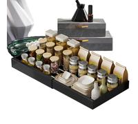 Organisateur sous l'évier, sous l'évier de la cuisine | Sous l'étagère de l'armoire de retrait de l'évier - Rangement multifonctionnel résistant rétractable sans