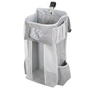 Organisateur suspendu pour berceau de bébé, support d'empilage de couches capacité, sac rangement pour pépinière, sac à couches suspendu, organisateur, caddie, rangement lit, berceau