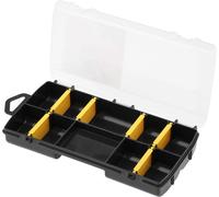 Organisateur Transparent Pour Petits Outils 10 Compartiments Stanley STST81679-1