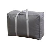 Organisateur Valise 1 sac de déménagement extra large et imperméable, à linge, courses, cubes en tissu non tissé, outil rangement d'emballage for la maison Sac Vetement Voyage(Grey 1PCS,XL)
