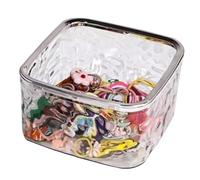 Organisateurs d'accessoires de cheveux pour enfants Porte-épingles à cheveux en plastique robuste Boîte à bijoux pour une organisation et un voyage faciles Stable