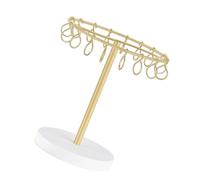 Organisateurs d'accessoires pour cheveux dorés Organisateurs fonctionnels avec crochets pour la maison et un usage professionnel