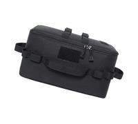 Organisateurs de camping, pique-nique, vaisselle, sac de rangement pour randonnée, voyage, pique-nique, batterie de cuisine, pochette de rangement portable en plein air, poids léger, Noir , Taille
