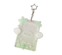 Organisateurs de cartes d'étudiant en acrylique transparent pour organiser l'accès aux repas sur le campus, les photos, les cartes, les organiseurs de conception compacts