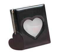 Organisateurs De Cartes Photo Découpées En Forme Cœur Petit Album Photo À La Mode 3 Pouces Avec 32 Pochettes Classeur D'images Fan D'idole Organisateurs Photos Sur Le Thème L'amour