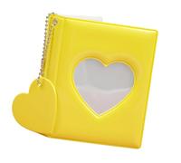 Organisateurs De Cartes Photo Découpées En Forme Cœur Petit Album Photo À La Mode 3 Pouces Avec 32 Pochettes Classeur D'images Fan D'idole Organisateurs Photos Sur Le Thème L'amour