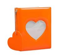 Organisateurs De Cartes Photo Découpées En Forme Cœur Petit Album Photo À La Mode 3 Pouces Avec 32 Pochettes Classeur D'images Fan D'idole Organisateurs Photos Sur Le Thème L'amour