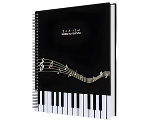 Organisateurs de certificats de dossiers de musique pratiques, C | Dossier de feuilles de musique à texture plastique pour les répétitions et le des documents bureau ou à la