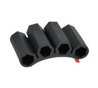 Organisateurs De Clips Foret Universels Pour Douille 1/4 Pouce Et Hexadécimale Pour Outils Électriques Organisateurs Forets À Adhésif Avec Aimants