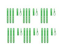 Organisateurs de cordons élastiques, 30 pièces, sangles de câbles en Silicone, attaches réutilisables, organisateurs de fils, supports élastiques faciles à utiliser