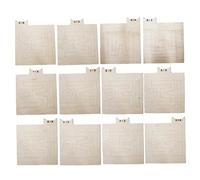 Organisateurs de disques vinyles - 12 intercalaires LP à Z, rangement de bibliothèque multimédia | Séparateurs de disques alphabétiques en bois, organiseurs de disques alphabétiques pour collections,