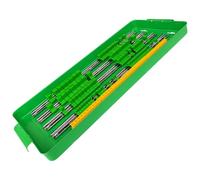 Organisateurs de douilles de 6,35 mm, 1,27 cm, support de rangement pour douilles de taille standard