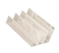 Organisateurs De Fichiers METAL BOOKEND MAGAZINE STANGE 3 SECTION DU BIRANGE BURANCE MULTIFUNITIONNEL MULTIFUNCET BUREAU BURANT ENDRES 24X17X16CM ORGANISATEURS MAIRE MÉTALES POUR BUR