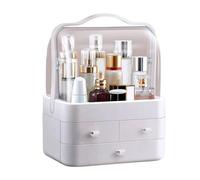 Organisateurs de maquillage avec un grand espace pour ranger divers accessoires cosmétiques pour les amateurs de beauté et d'artistes Boîte gain de place