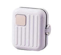 Organisateurs de médicaments hebdomadaires avec compartiments intelligents de 7 jours pour voyage, maison, bureau, facile à nettoyer, design amovible