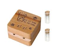 Organisateurs de mémoire en bois pour animaux de compagnie, protection contre les coupures de cheveux, les ongles, les dents, souvenirs pour toujours, conteneur de souvenirs pour poils d ' animaux