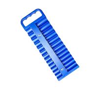 Organisateurs De Supports De Douilles Magnétiques Boîtier En Plastique Rangement D'outils Portables Pour Douilles D'entraînement De 1/2 Pouces/3/8 Pouces/1/4 Pouces Organisateurs D'outils