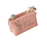 Organisateurs De Toilette Polyvalents Doublure Étanche Vibrante pour Les Modes Trousse Maquillage Voyage en Polyester PU