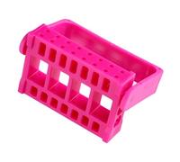 Organisateurs D'outils De Nail Art Multi-trous Rangement Bureau Compact Pour Manucure Et Lime À Ongles En Plastique À Usage Domestique