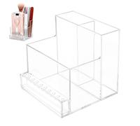 Organisateurs et rangement d'ongles, porte-foret Nail Tech - Organisateur de rangement pour porte-foret à ongles transparent,Support de foret de meulage de polissage d'art d'ongle, organisateur pratiq