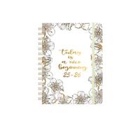 Organisateurs Hebdomadaires De Cahier Planificateur Inspiré Avec Des Spirales Papier Recyclé Épais Reliant Un Cahier Planificateur Multilingue