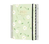 Organisateurs professionnels pour étudiants 2026 : mises en page mensuelles/hebdomadaires Léger Portable Expérience d'écriture fluide Calendrier mensuel hebdomadaire Carnet