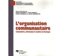 ORGANISATION COMMUNAUTAIRE. FONDEMENTS APPROCHES