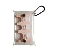 Organisation de Porte-Monnaie Transparent Porte-clés Porte-Monnaie Portefeuille Japonais Portefeuille de Sac d'argent Sac de Cartes