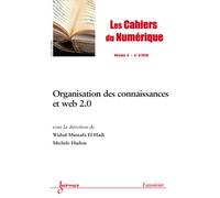 Organisation des connaissances et web 2.0 les cahiers du nu - Mustafa El Hadi Wida - Hermes Science Publications - broché - Livre