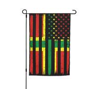 Organisation Pour La Réunification Des États-Unis Et Des Zomi Drapeau De Cour Avec Œillets Drapeau De Jardin Double Face Drapeaux De Jardin Pour Fêtes Toutes Les Saisons Extérieure 30X45cm