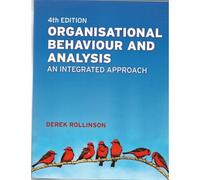 Organisational Behaviour And Analysis