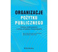 Organisations d'intérêt public - Cichoń-Sosnowska Maria, Grabiński Konrad, Matys Katarzyna, Zieniuk Paweł (Literatur, Wirtschaft und Geschäft auf Polnisch)