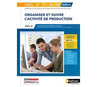 Organiser et suivre l'activité de production – Pôle 2 – 1re/Tle Bac Pro AGOrA – Nathan